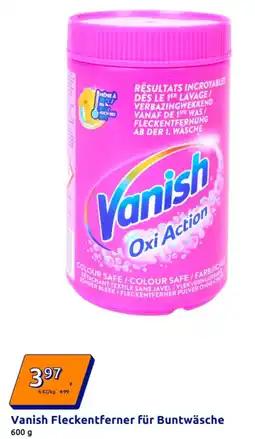 Action Vanish Fleckentferner für Buntwäsche Angebot
