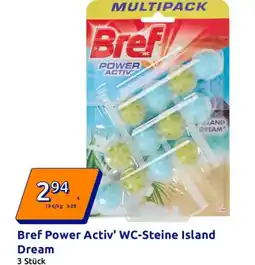 Action Bref power activ' wc-steine island dream Angebot