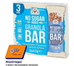 Action Müsliriegel Angebot