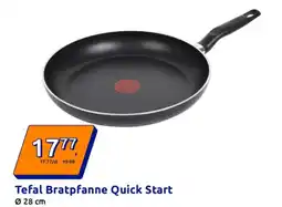 Action Tefal Bratpfanne Quick Start Angebot