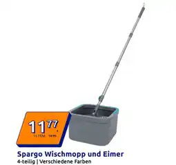 Action Spargo Wischmopp und Eimer Angebot