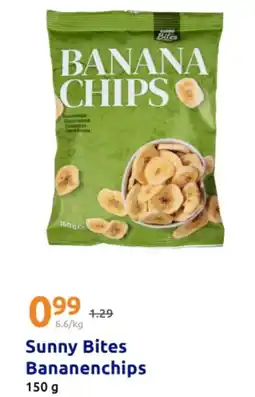 Action Sunny Bites Bananenchips Angebot