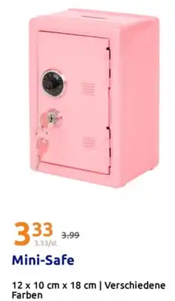 Action Mini-Safe Angebot