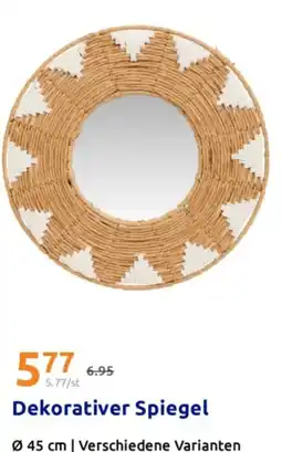 Action Dekorativer Spiegel Angebot