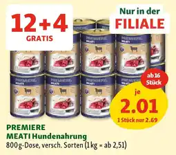 Fressnapf PREMIERE MEATI Hundenahrung Angebot