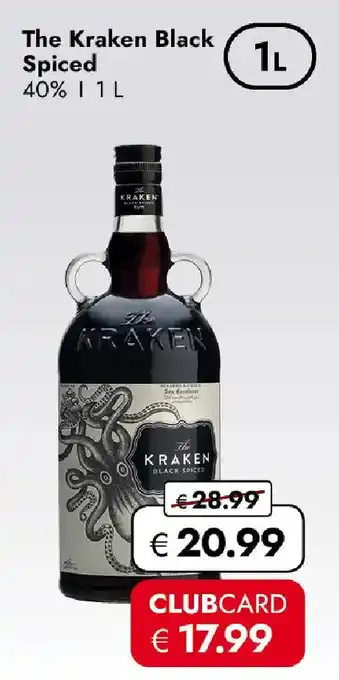 Travel FREE The Kraken Black Spiced 40% Angebot