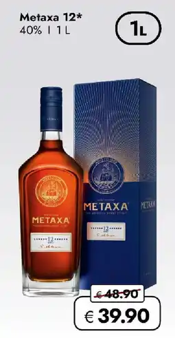 Travel FREE Metaxa 12 40% Angebot