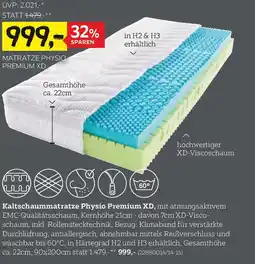 XXXLutz Kaltschaummatratze physio premium xd Angebot