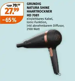 Müller Grundig natura shine haartrockner hd 7081 Angebot