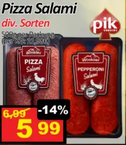 Wurstico Pizza salami Angebot