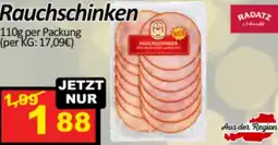 Wurstico Rauchschinken Angebot