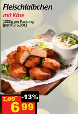 Wurstico Fleischlaibchen mit käse Angebot