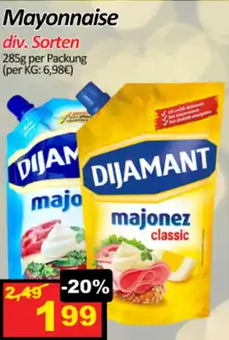 Wurstico Mayonnaise Angebot
