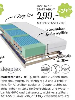 XXXLutz Matratzenset 2-teilig Angebot