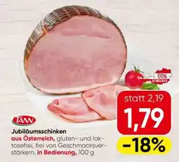 Spar Jubiläumsschinken Angebot