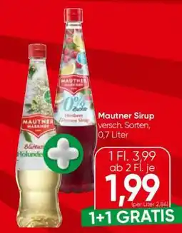 Spar Mautner Sirup Angebot
