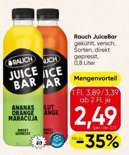 Spar Rauch JuiceBar Angebot
