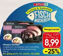 Spar OKTOPUS TENTAKEL Angebot