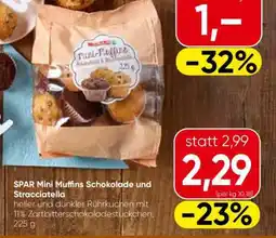 Spar SPAR Mini-Muffins Schokolade und Stracciatella Angebot