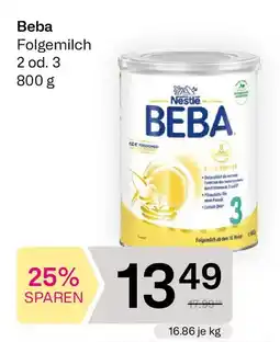 Bipa Folgemilch 2 od. 3 Angebot