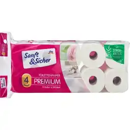 dm Toilettenpapier Premium 4-lagig, 10 x 200 Blatt dm Angebot