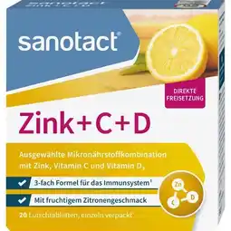 dm Zink + C + D Lutschtabletten dm Angebot