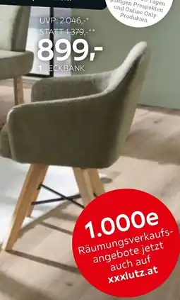XXXLutz Eckbank Angebot