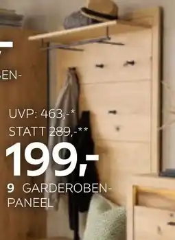 XXXLutz Garderoben paneel Angebot