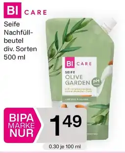 Bipa Seife Olive Garden Nachfüllbeutel Angebot