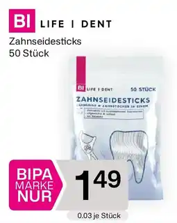 Bipa Zahnseidesticks Angebot