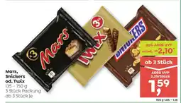 ADEG Mars, Snickers od. Twix Angebot