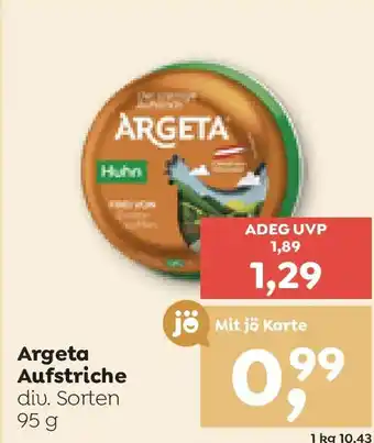 ADEG Argeta Aufstriche Angebot