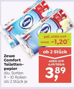 ADEG Zewa Comfort Toiletten- papier Angebot