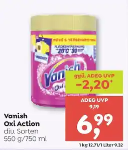 ADEG Vanish Oxi Action Angebot