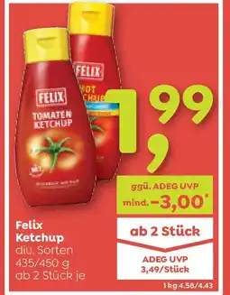 ADEG Felix Ketchup Angebot