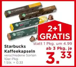 Unimarkt Starbucks Kaffeekapseln Angebot