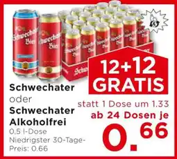 Unimarkt Schwechater oder Schwechater Alkoholfrei Angebot