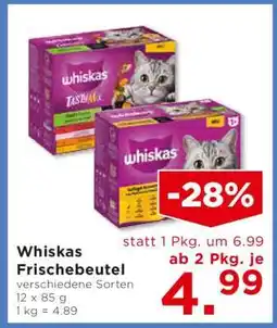Unimarkt WHISKAS FRISCHEBEUTEL Angebot