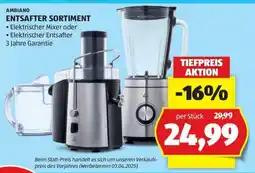 Hofer ENTSAFTER SORTIMENT Angebot