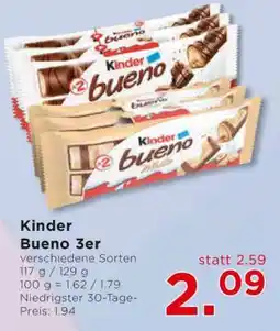 Unimarkt Kinder Bueno 3er Angebot