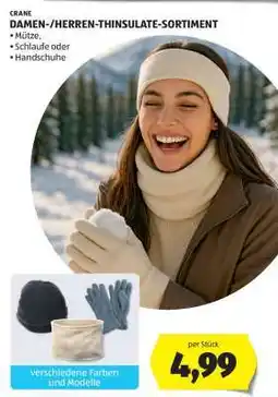 Hofer DAMEN-/HERREN-THINSULATE-SORTIMENT Angebot