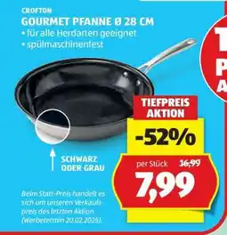 Hofer GOURMET PFANNE, Ø 28 CM Angebot