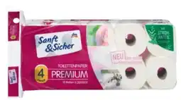 dm Sanft & Sicher Premium Toilettenpapier Angebot