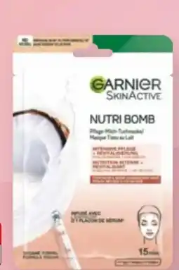 dm Garnier Skin Active Tuchmaske Nutri Bomb Angebot