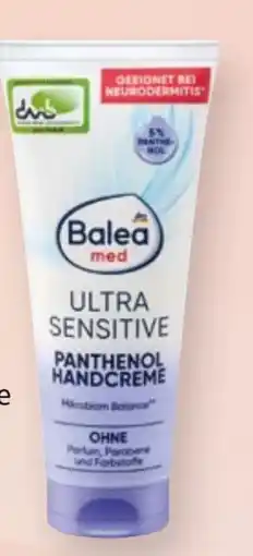 dm Balea Med Handcreme Ultra Sensitive Angebot