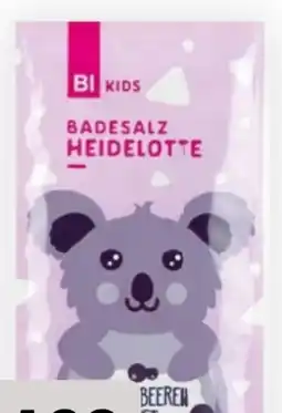 Bipa Bi Kids Badesalz Angebot