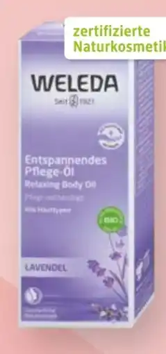 dm Weleda Entspannendes Pflege-Öl Lavendel Angebot