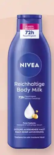 dm Nivea Reichhaltige Body Milk Angebot