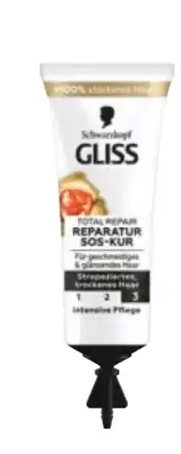 dm Schwarzkopf Gliss Total Repair SOS-Haarkur Angebot