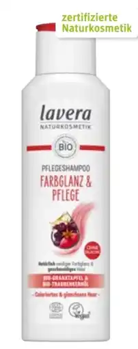 dm Lavera Pflegeshampoo Farbglanz und Pflege Angebot